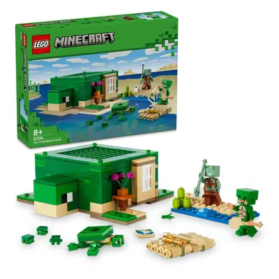 LEGO stavebnice LEGO® Minecraft® 21254 Želví domek na pláži