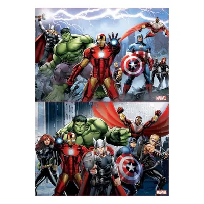 Puzzle Puzzle Avengers - Sjednocení 2x100 dílků