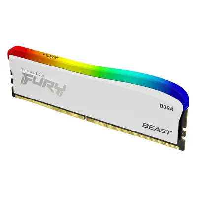 Operační paměť Kingston FURY 8GB DDR4 3600MHz CL17 Beast RGB White Special Edition