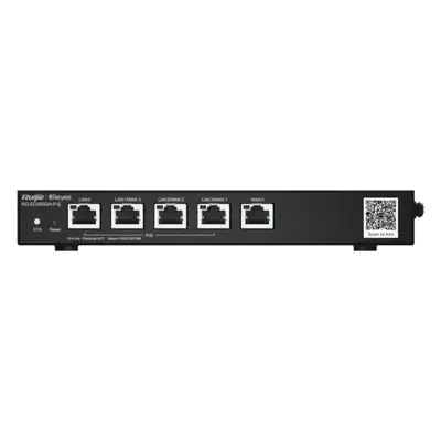 Switch Ruijie Networks Reyee RG-EG305GH-P-E, Reyee 5-Port High Performance Cloud Managed PoE