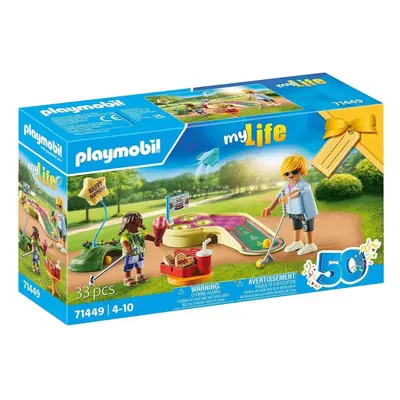 Set figurek a příslušenství Playmobil 71449 Minigolf