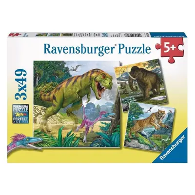 Puzzle Ravensburger 93588 Dinosauři a čas