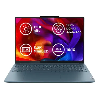 Notebook Lenovo Yoga Pro 9 16IMH9 Tidal Teal celokovový