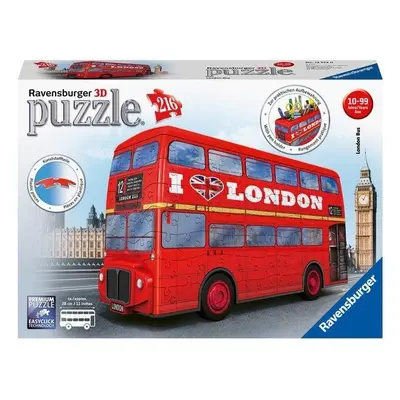 3D puzzle Ravensburger 3D 125340 Londýnský autobus