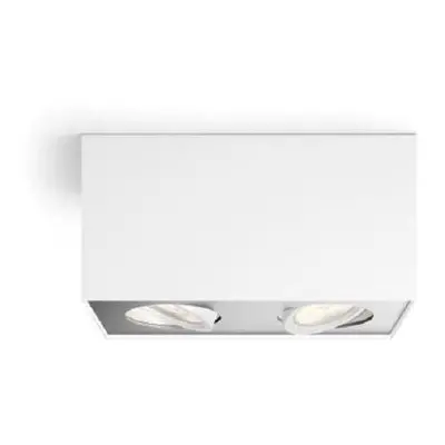 Philips 50492/31/P0 LED stropní bodové svítidlo Box 2x4,5W | 1000lm | 2200-2700K - stmívatelné, 