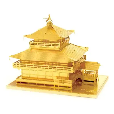 3D puzzle Metal Earth 3D puzzle Chrám Kinkaku-ji (zlatý)