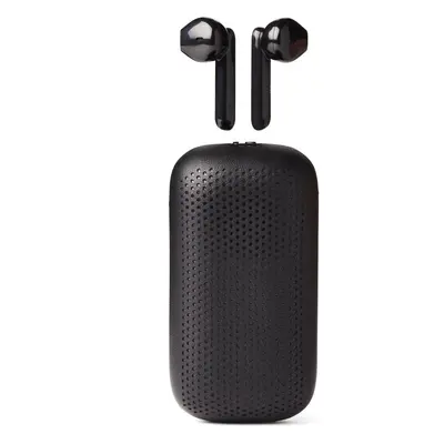 Bluetooth reproduktor Lexon Speakerbuds Black