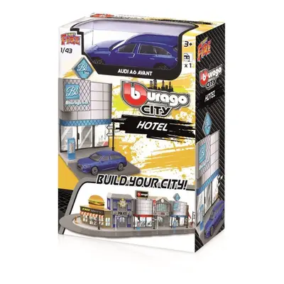 Autodráha Bburago city 1:43 18-31503 Hotel