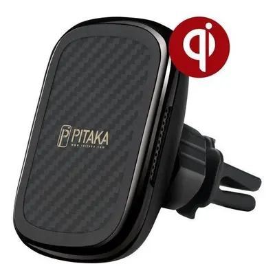 Držák na mobilní telefon Pitaka MagMount Qi Wireless Air Vent Mount