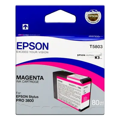 Cartridge Epson T580 purpurová