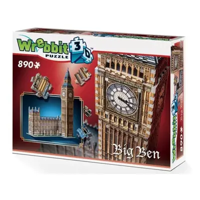 3D puzzle Wrebbit 3D puzzle Big Ben a Westminsterský palác 890 dílků