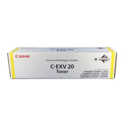 Canon originální toner CEXV20, yellow, 35000str., 0439B002, Canon iP-C7000VP, O