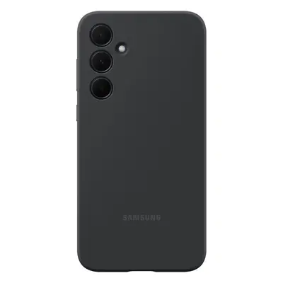 Kryt na mobil Samsung Galaxy A35 Silikonový zadní kryt Black