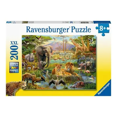 Puzzle Ravensburger 128914 Zvířata na savaně