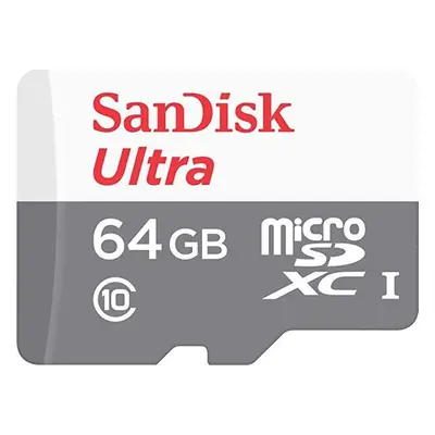 Paměťová karta SanDisk MicroSDXC 64GB Ultra Lite + SD adaptér