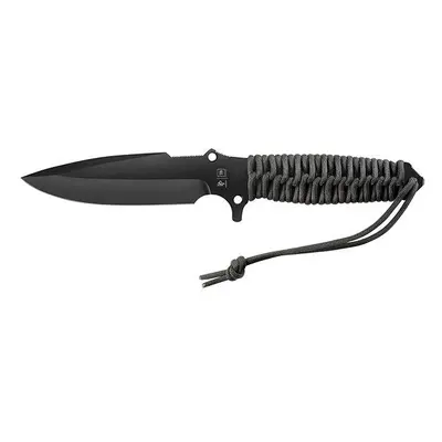 Kapesní nůž TB Outdoor Maraudeur, Paracord 550 ®, hladké ostří, Kydex - Black