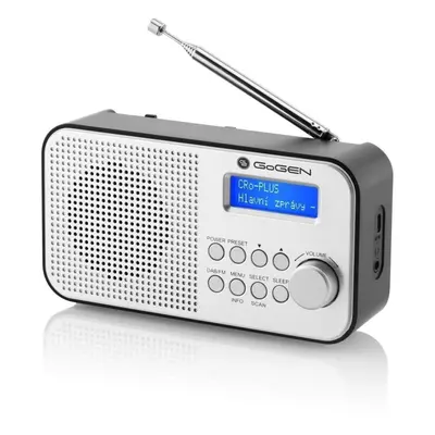 Rádio Gogen DAB 300 N s DAB+ certifikací