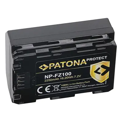 Baterie pro fotoaparát PATONA pro Sony NP-FZ100 2400mAh Li-Ion Protect