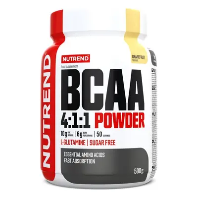 Aminokyseliny Nutrend BCAA 4:1:1 POWDER, 500 g, grep