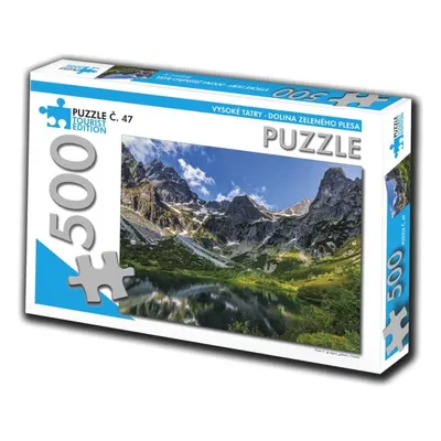 Puzzle Tourist edition Puzzle Vysoké Tatry, Dolina Zeleného plesa 500 dílků (č.47)