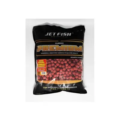 Jet Fish Boilies Premium Clasicc Jahoda/Brusinka 5kg 20mm