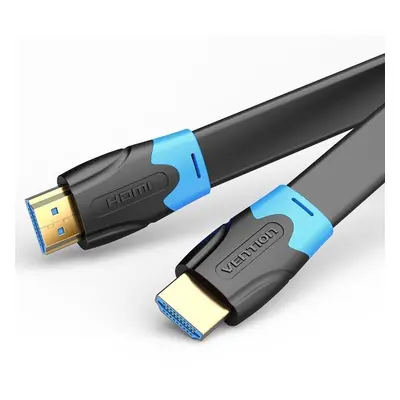 Video kabel Vention Flat HDMI Cable 5m Black