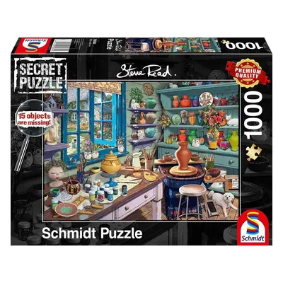 Puzzle Schmidt Secret puzzle Hrnčířská dílna 1000 dílků