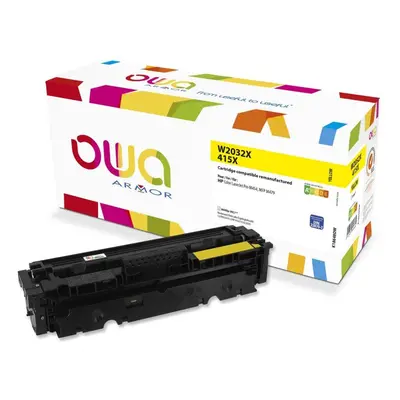 OWA Armor toner kompatibilní s HP W2032X, 6000st, žlutá/yellow