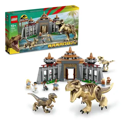 LEGO stavebnice LEGO® Jurassic World 76961 Návštěvnické centrum: útok T-rexe a raptora