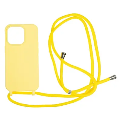 Kryt na mobil Mobile Origin Lanyard Case Yellow iPhone 14 Pro