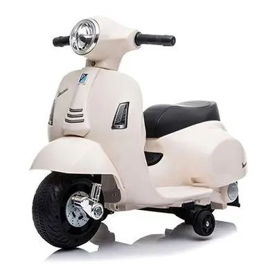 Dětská elektrická motorka Vespa GTS White