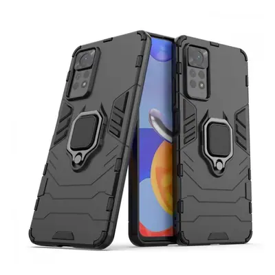 Kryt na mobil Ring Armor plastový kryt na Xiaomi Redmi Note 11 Pro / 11 Pro Plus , černý