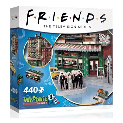 3D puzzle Wrebbit 3D puzzle Přátelé: Central Perk 440 dílků