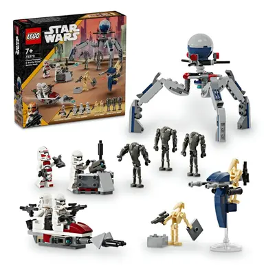 LEGO stavebnice LEGO® Star Wars™ 75372 Bitevní balíček klonového vojáka a bitevního droida