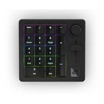 Numerická klávesnice Glorious GMMK Wireless Numpad - Fox Switches, black