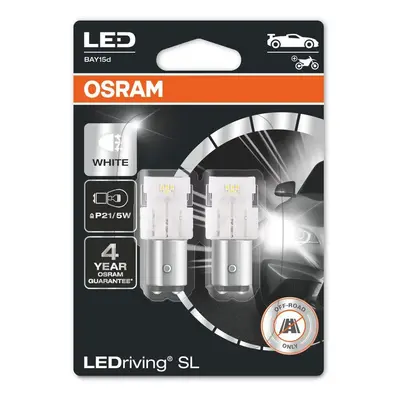 LED autožárovka OSRAM LEDriving SL P21/5W Studeně bílá 6000K 12V dva kusy v balení