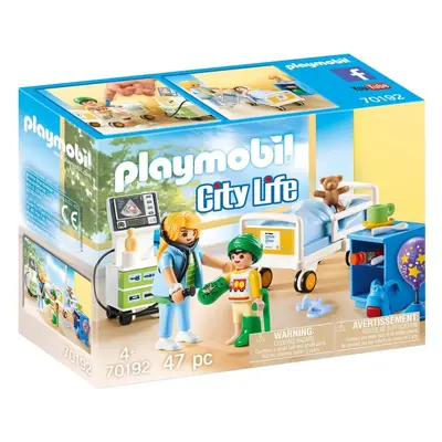 Stavebnice Playmobil Dětský nemocniční pokoj