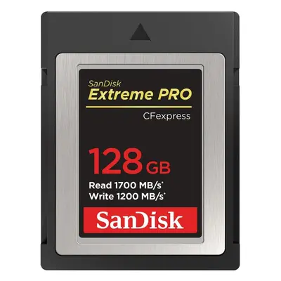 Paměťová karta Sandisk Compact Flash Extreme PRO CF expres 128GB, Type B