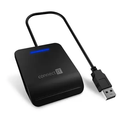 Čtečka eObčanek CONNECT IT USB čtečka eObčanek a čipových karet CFF-3050-BK