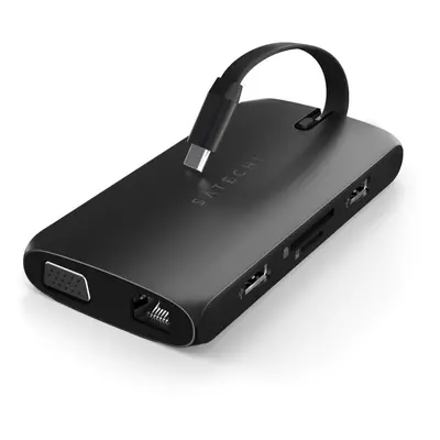 Replikátor portů Satechi USB-C On-the-go Multiport adapter - Black