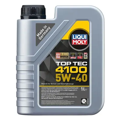 Motorový olej Liqui Moly Motorový olej Top Tec 4100 5W-40, 1 l