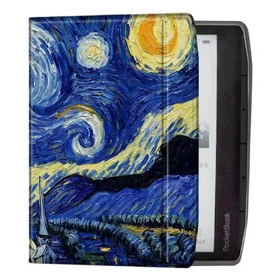 Pouzdro na čtečku knih B-SAFE Magneto 3416, pouzdro pro PocketBook 700 ERA, Gogh