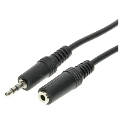 Audio kabel PremiumCord jack M 3.5 -> jack F 3.5, 5m