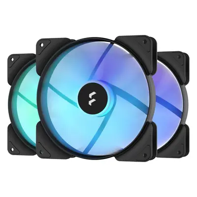 Ventilátor do PC Fractal Design Aspect 14 RGB PWM Black Frame (3pack)