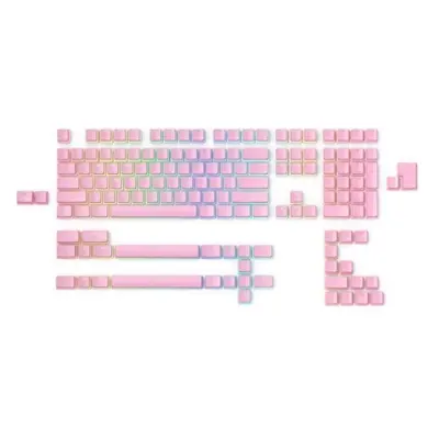 Náhradní klávesy Glorious PC Gaming Race Aura Keycaps V2 - 145 Keycaps, růžová, US