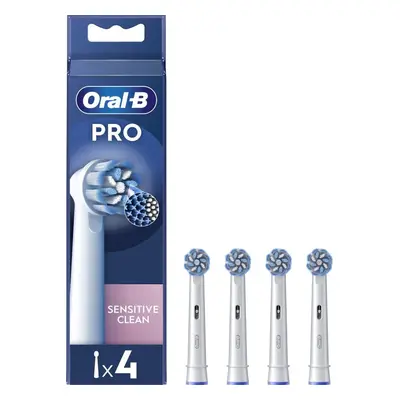 Náhradní hlavice k zubnímu kartáčku Oral-B Pro Sensitive Clean, 4 ks