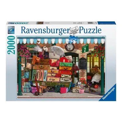 Puzzle Ravensburger puzzle 169740 Cestování 2000 dílků