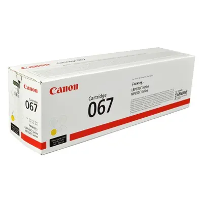 Toner Canon Cartridge 067 žlutý