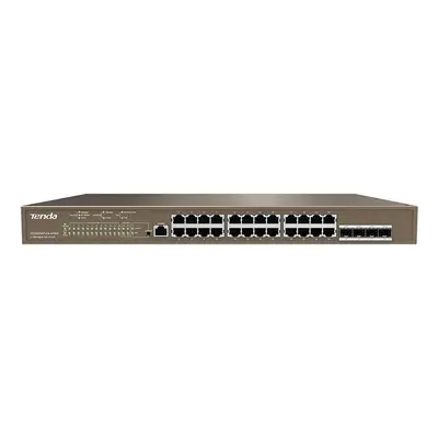 Switch Tenda TEG5328P-24-410W Gigabit L3 PoE af/at switch, 24x 10/100/1000 Mb/s PoE 802.3af/at +