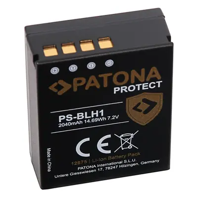 Baterie pro fotoaparát PATONA pro Olympus BLH-1 2040mAh Li-Ion Protect